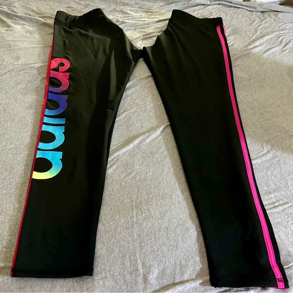Bundle of 2 Adidas Girls Leggings 16